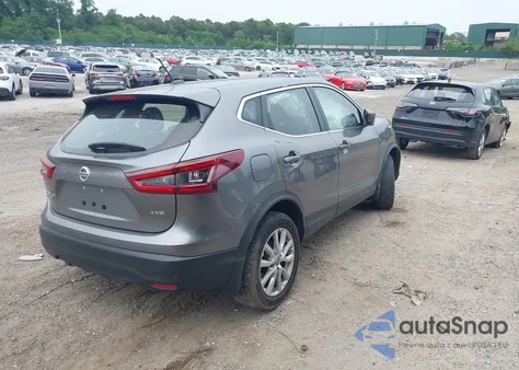 2021 Nissan Rogue Sport S Awd Xtronic Cvt from USA, damaged, VIN JN1BJ1AW1MW671407
